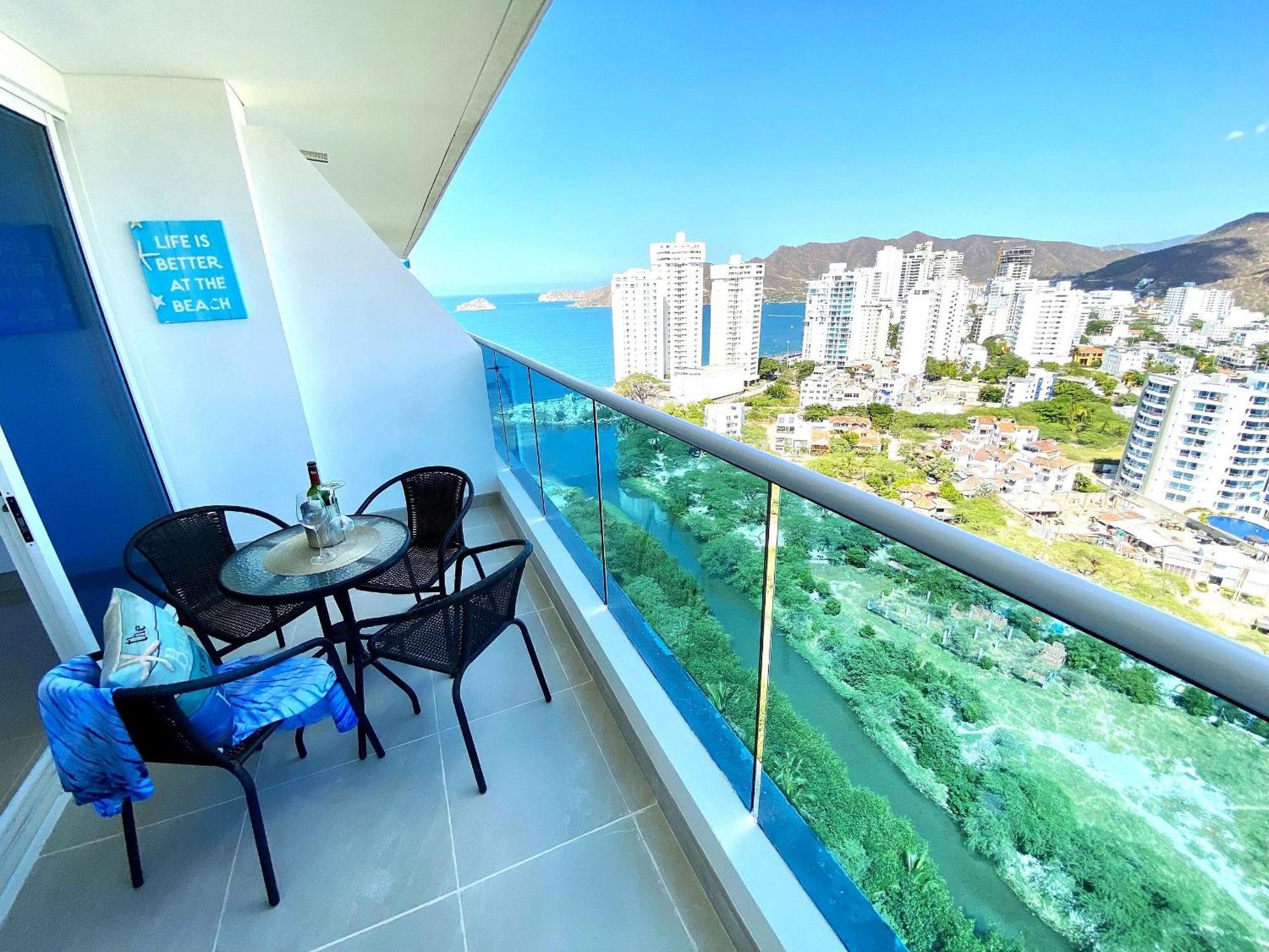 סנטה מרתה Apartamentos Reserva Del Mar - Frente Al Mar By Soho מראה חיצוני תמונה
